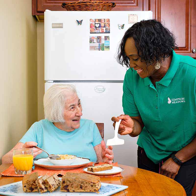 Memory care at Simpson continuing care retirement communities