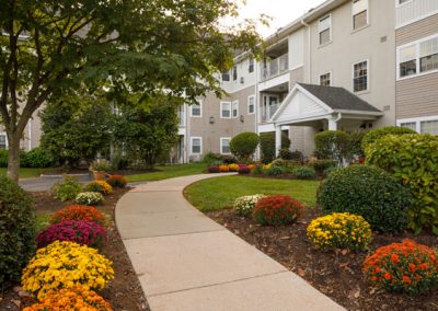 Exterior of Simpson Meadows Retirement Community in Downingtown PA