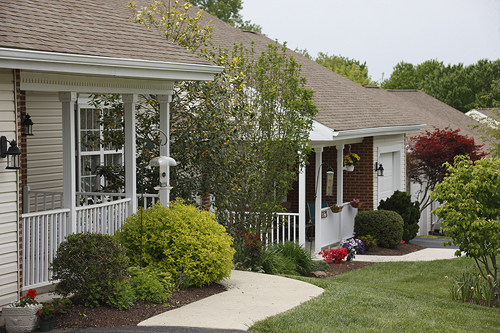 Senior cottage at independent living community in PA