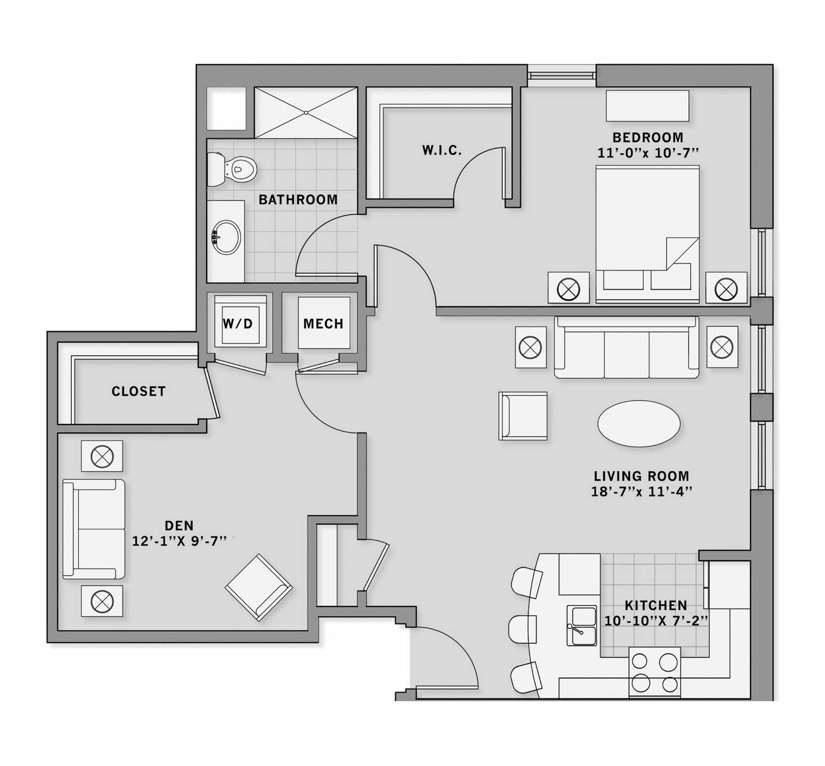 Simpson House floor plan - Lincoln floor plan