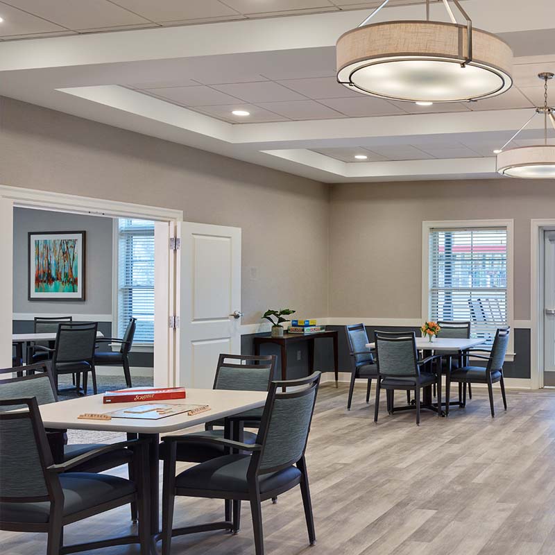 Amenities at Simpson Gardens affordable senior living apartments Lansdowne PA