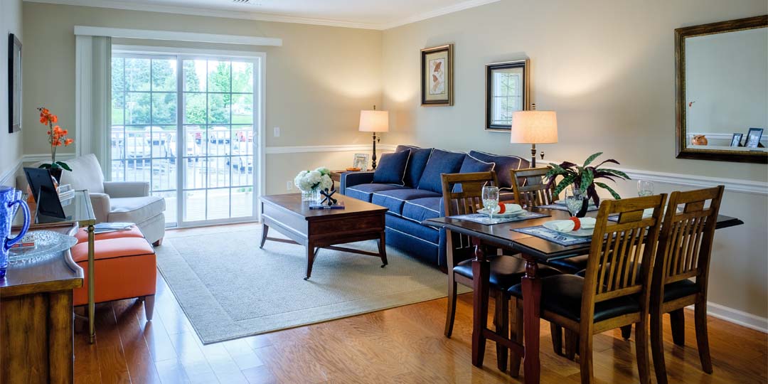 Senior living home after move-in coordinators help with moving into retirement community