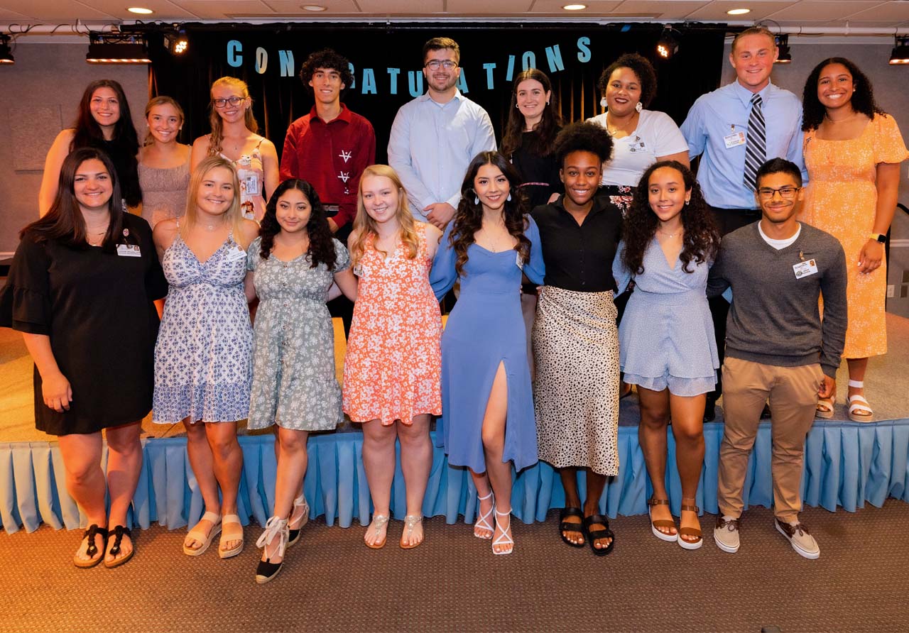 Jenner’s Pond Employee Scholarship recipients