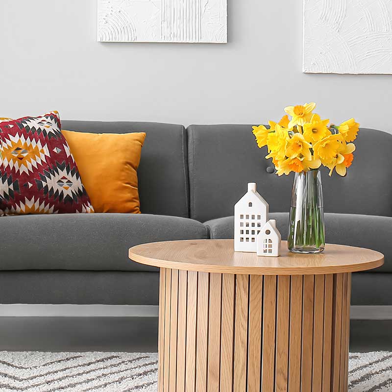 Bright living room