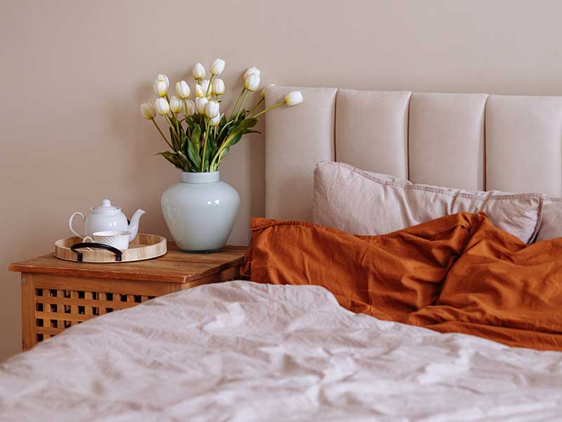 Relaxing bedroom
