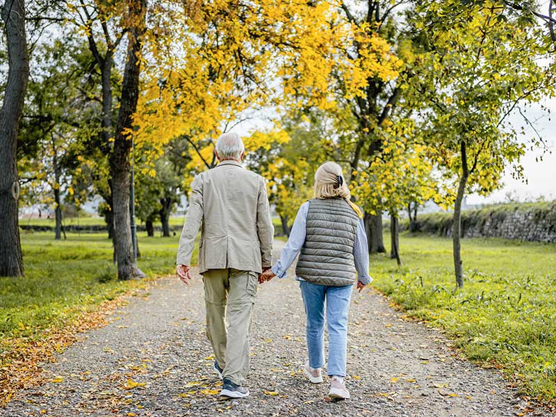 Walk with loved one