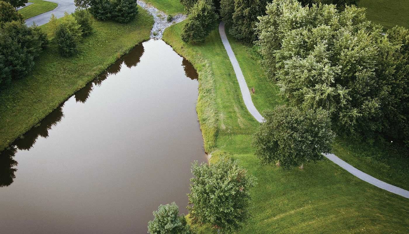 Jenner's Pond: Walking on the Trails