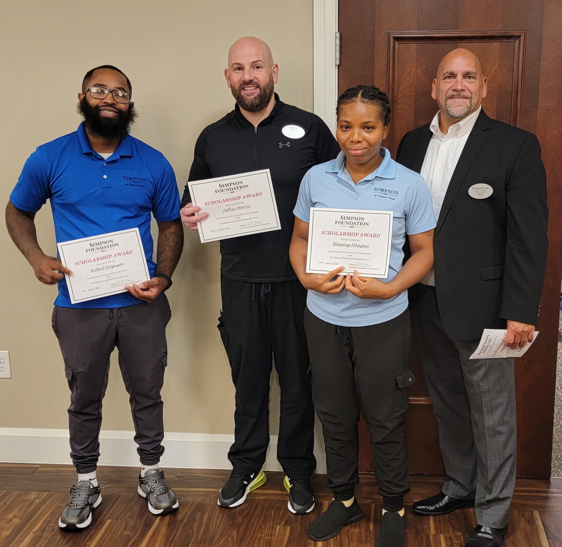 Simpson House 2025 Scholarships
