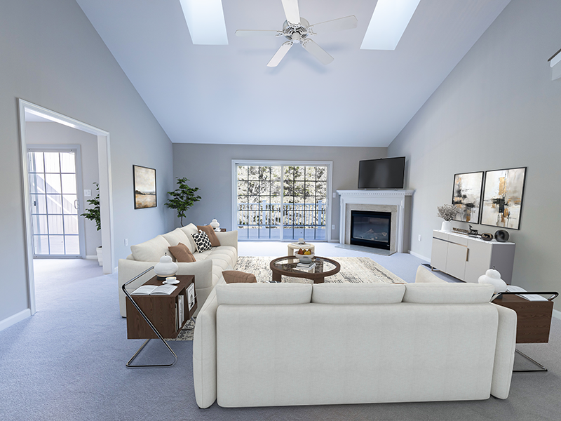 Cottage Living Room Space Cottage Living Room Space